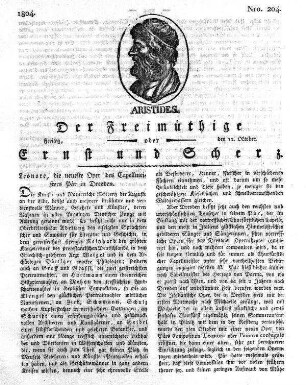Nro. 204., Freitag den 12. Oktober