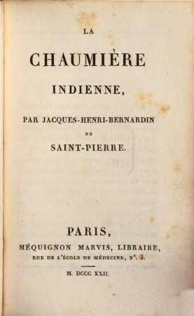 La chaumière indienne