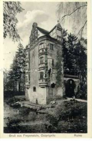 Schlossruine Freyenstein in der Ostprignitz