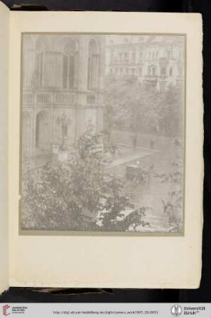 [Alfred Stieglitz, II. Snapshot—From my Window, Berlin, photogravure from original negative]