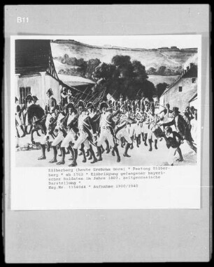 Gefangennahme der bayerischen Soldaten 1807