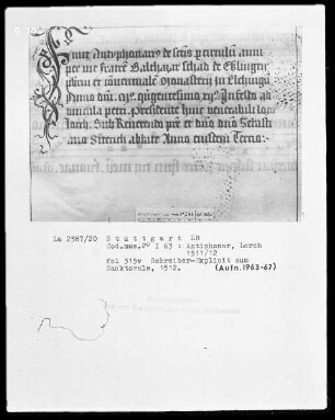 Antiphonarium (Benediktinerhandschrift) — Cadelle F, Folio 315 verso