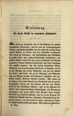 Geschichte der Kirche Christi im neunzehnten Jahrhundert, mit besonderer Rücksicht auf Deutschland. 1