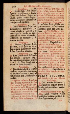 192-218, Infra Hebdom. iii. Adventus.-In Vigilia Nativitatis Domini.