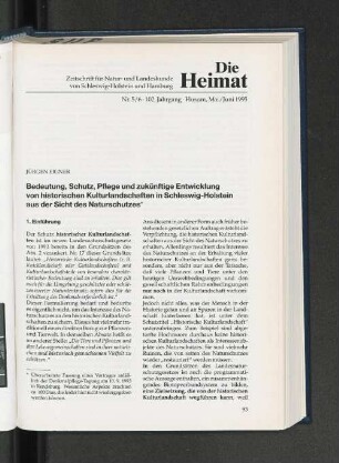 Nr. 5/6, 102. Jahrgang