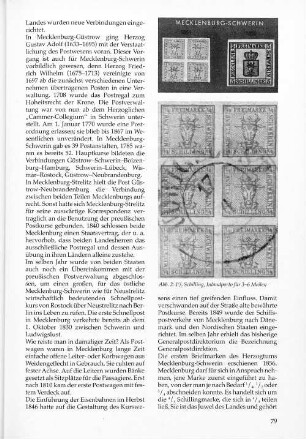 Abb. 2: 1 1/2 Schilling, Inlandporto für 3-6 Meilen