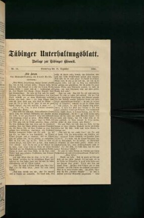 Tübinger Unterhaltungsblatt (Nr. 16)