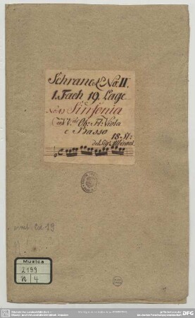 Symphonies - Mus.2199-N-4 : orch - C; GiaA 112; TalAl Mi 2; RosA II.D.2.1.1