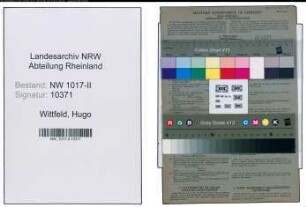 Entnazifizierung Hugo Wittfeld , geb. 15.03.1904 (Arbeiter)