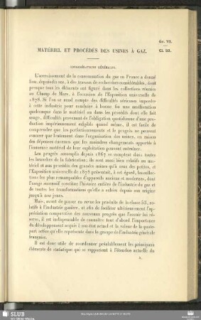 Matériel Et Procédés Des Usines À Gaz