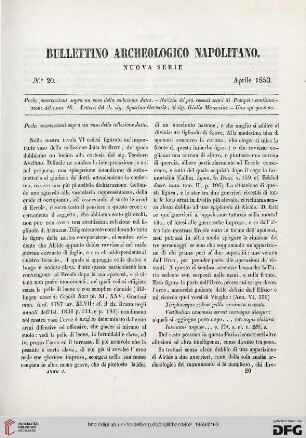 Nr. 20 (Aprile 1853)