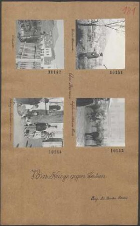 Zufuhr von Holz zur Stadt
