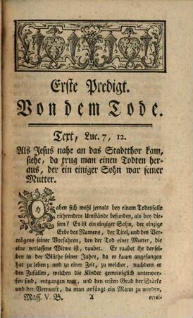 Johann Baptist Massillon, Königl. Hofpredigers und Bischofs zu Clermont, Fastenpredigten, welche vor dem Könige in Frankreich Ludwig dem Funfzehnten gehalten worden, 5