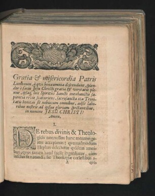 De rebus divinis & Theologicis nonnullos hanc mentem gerere accepimus ...