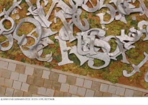 Mahnmal Homosexuellen-Verfolgung - Modell eines Teils des Kunstwerks