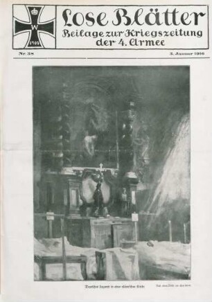 1916: Kriegszeitung der 4. Armee