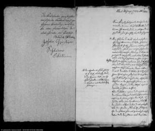 Handelsprotokolle des Amtes Mühlingen