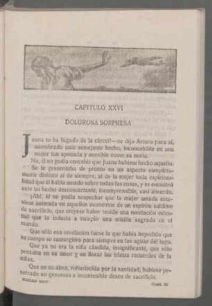 Capítulo XXVI - Dolorosa sorpresa