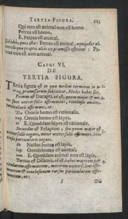 Caput VI. De Tertia Figura.