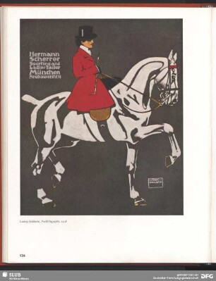 Hermann Scherrer. Sporting and Ladies-Tailer. München Neuhauserstr. 32