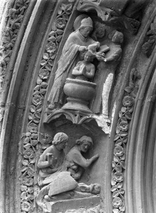 Porte Rouge (Nordportal) — Archivolte