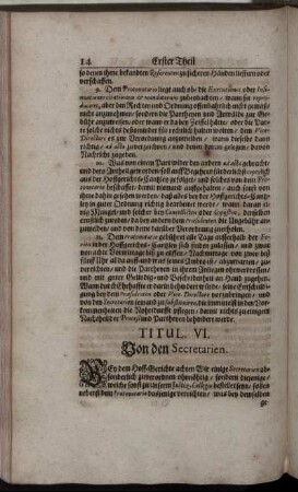 Titul. VI. - Titul. X.