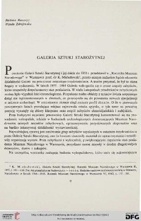 31: Galeria Sztuki Starożytnej