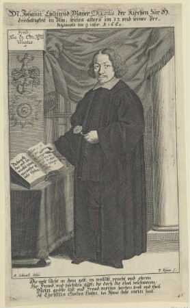 Bildnis des Johann. Chunrad Mayer