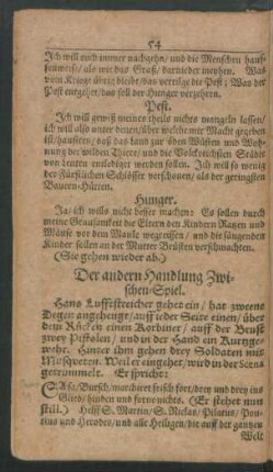 Zwischen-Spiel.