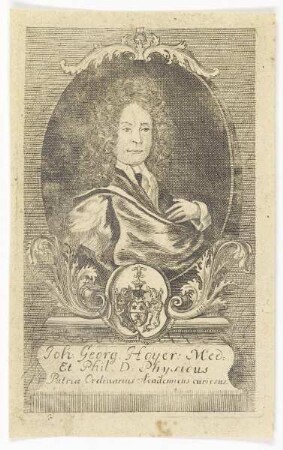 Bildnis des Joh. Georg. Hoyer