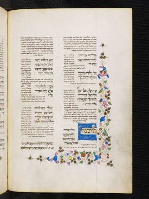 Buchschmuck: f. 56v-57r