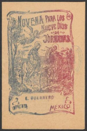 Novena para los nueve días de jornadas