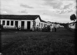 In Inhumas : Blick auf eine Straße der Kleinstadt Inhumas im Bundesstaat Goiás.