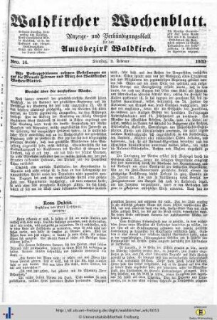 Nro. 14, 02.02.1869
