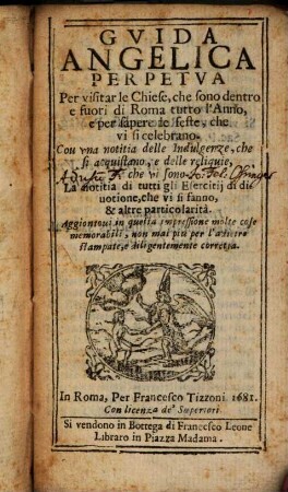 Guida angelica perpetua per visitar le chiese di Roma
