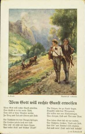 Wem Gott will rechte Gunst erweisen