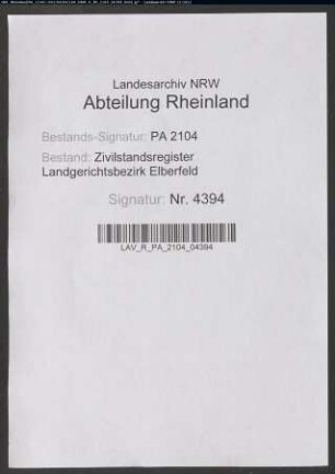 Sterberegister Sonnborn