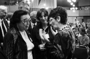 40. Tagung 1990 Mediziner: Gruppen mit Rosalyn Yalow