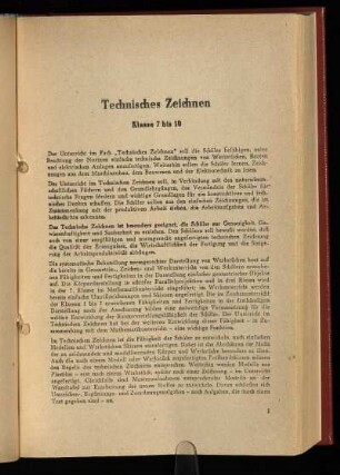 Technisches Zeichnen