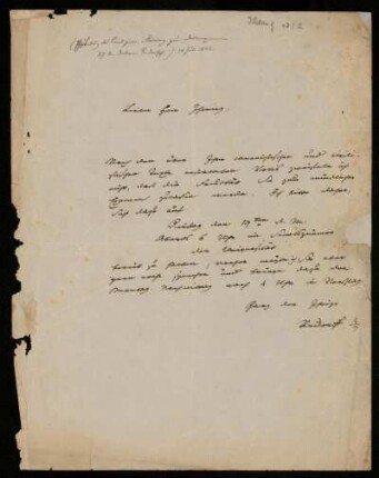 [Diverse Notizen, vornehmlich zu den Themen Sitte und Höflichkeit], Ohne Ort, 1842 - 1889