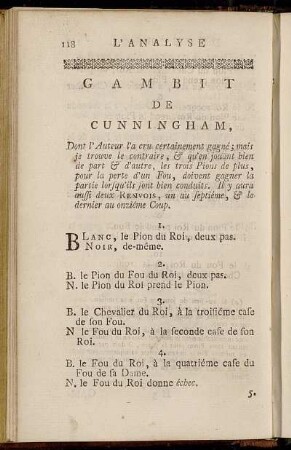 Gambit De Cunningham, [...]