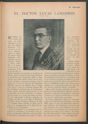 El Doctor Lucas Lamadrid