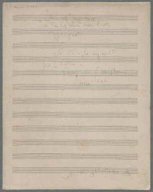 Sonaten, Violine 1, 2, Klavier op. 25  - BSB Mus.ms. 23171