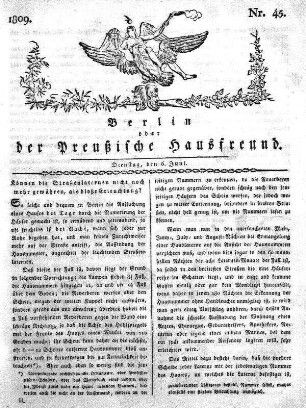 Nr. 45., 6. Juni 1809