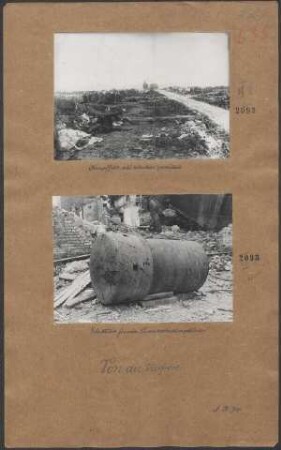 Erbeuteter französ. Panzerbeobachtungsturm