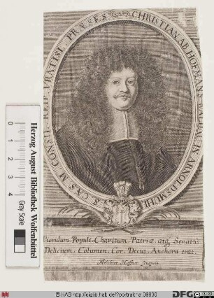 Bildnis Christian Hofmann von Hofmannswaldau