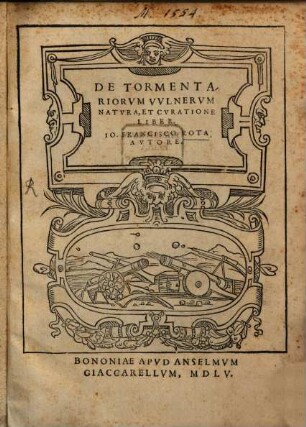 De tormentariorum vulnerum natura et curatione liber