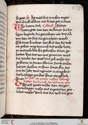 Su solt VII pater noster alltag betten