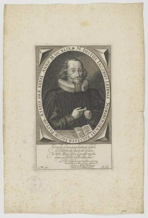 Bildnis des Iustus Iacobus Leibniz