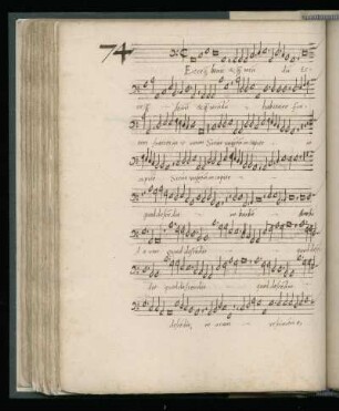 74. Ecce quam bonum